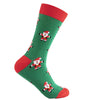 Kerstman sokken Groen - One size fits all
