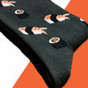 Sushi sokken grijs - One size fits all