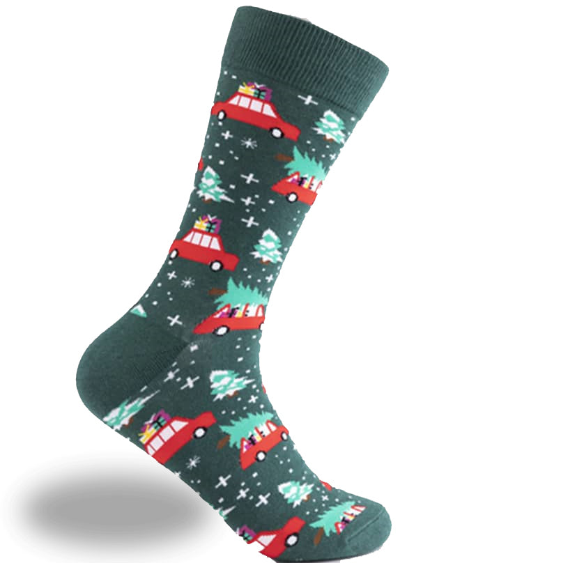 Abnormaal Kleuterschool efficiënt Auto kerstboom sokken - One size fits all